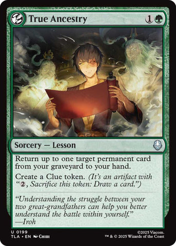Image for True Ancestry (199) (Avatar: The Last Airbender) - Magic: The Gathering