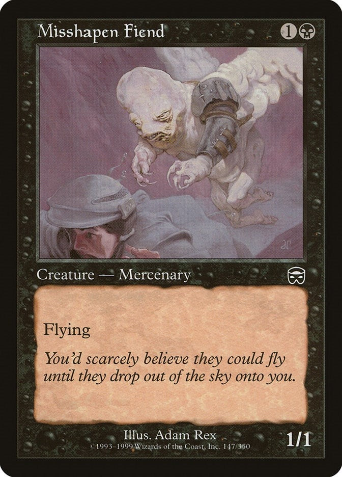 Image for Misshapen Fiend (147) [Mercadian Masques]