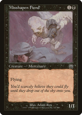 Image for Misshapen Fiend (147) [Mercadian Masques]