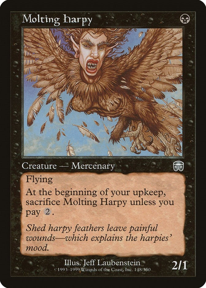Image for Molting Harpy (148) [Mercadian Masques]