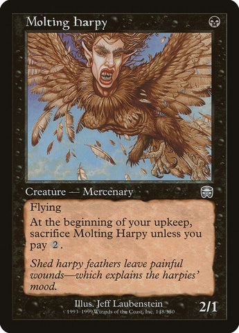 Image for Molting Harpy (148) [Mercadian Masques]