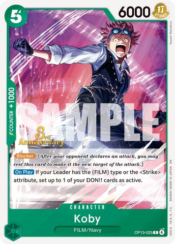 Image for Koby (OP13-025) - One Piece Card Game