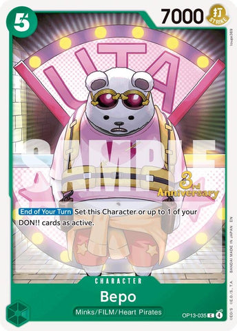 Image for Bepo (OP13-035) - One Piece Card Game