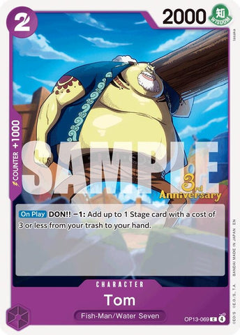 Image for Tom (OP13-069) - One Piece Card Game