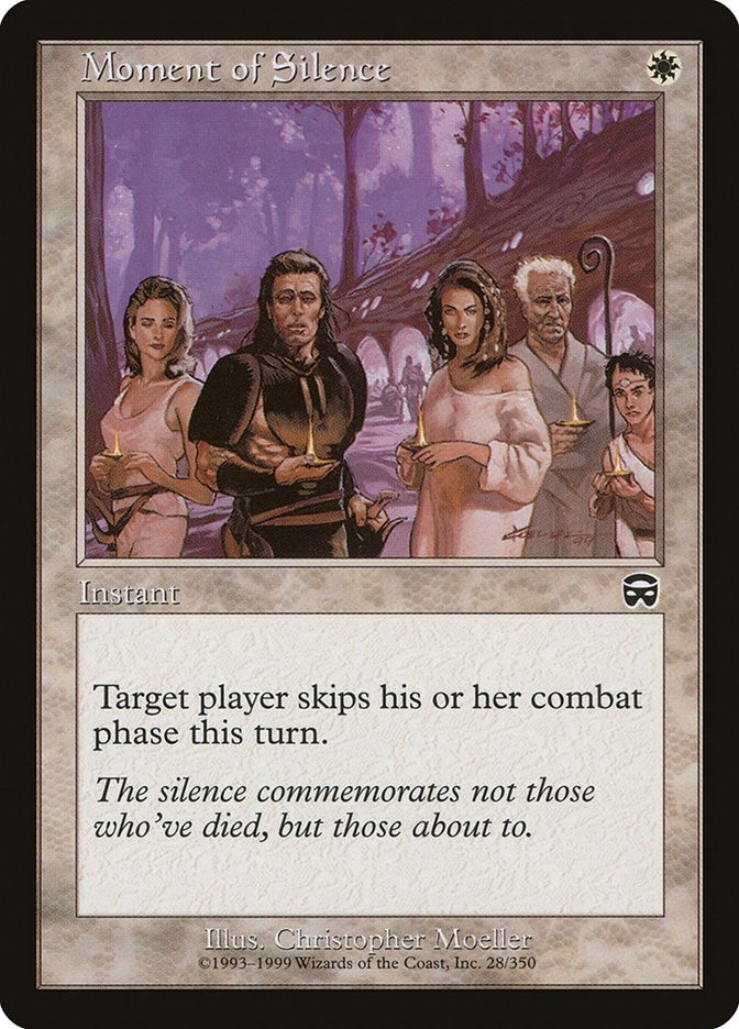 Image for Moment of Silence (28) [Mercadian Masques]