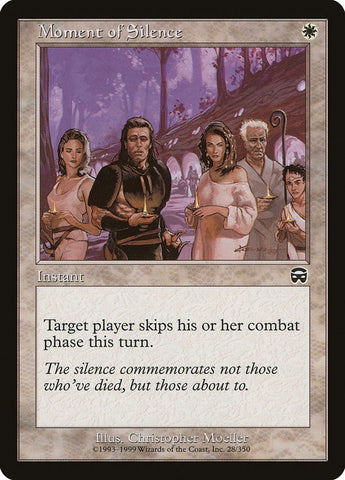 Image for Moment of Silence (28) [Mercadian Masques]