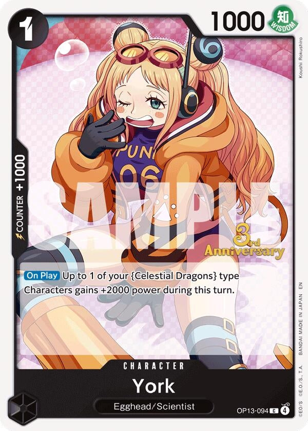 Image for York (OP13-094) - One Piece Card Game
