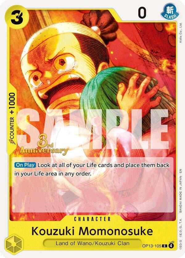 Image for Kouzuki Momonosuke (OP13-105) - One Piece Card Game