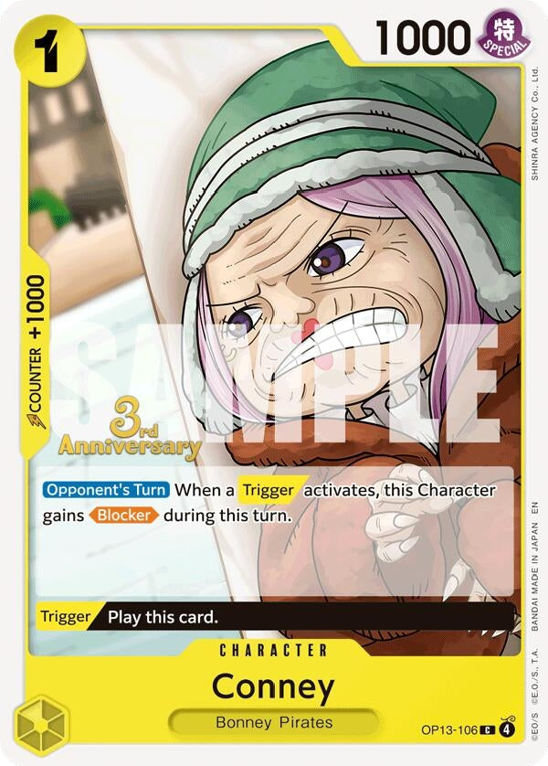 Image for Conney (OP13-106) - One Piece Card Game
