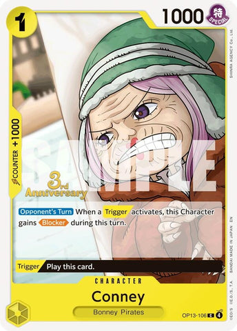 Image for Conney (OP13-106) - One Piece Card Game