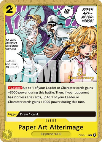 Image for Paper Art Afterimage (OP13-115) - One Piece Card Game