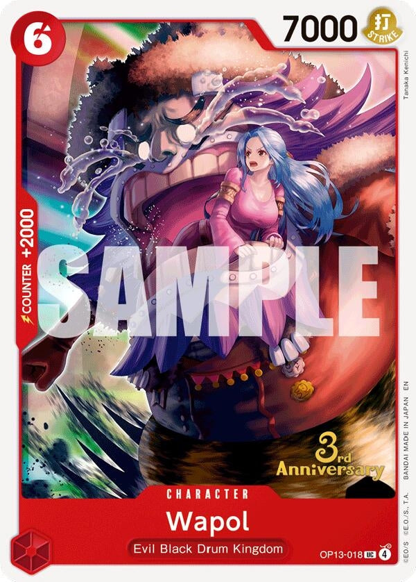 Image for Wapol (OP13-018) - One Piece Card Game