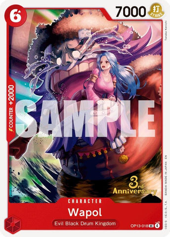 Image for Wapol (OP13-018) - One Piece Card Game