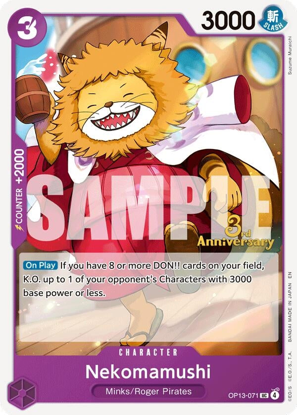Image for Nekomamushi (OP13-071) - One Piece Card Game