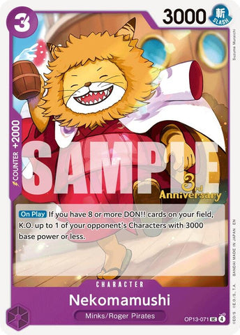 Image for Nekomamushi (OP13-071) - One Piece Card Game