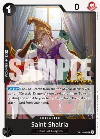 Image for Saint Shalria (OP13-086) - One Piece Card Game