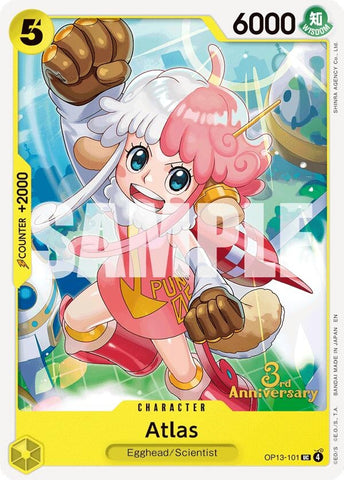 Image for Atlas (OP13-101) - One Piece Card Game