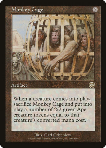 Image for Monkey Cage (307) [Mercadian Masques]