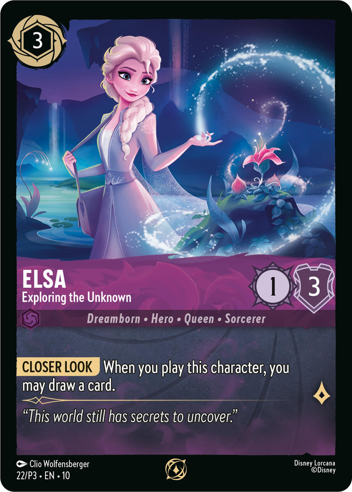 Image for Elsa - Exploring the Unknown (22) - Disney Lorcana