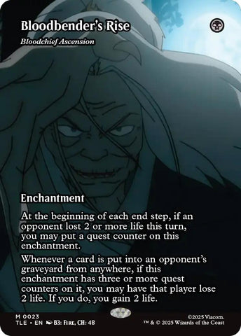 Image for Bloodbender's Rise - Bloodchief Ascension (Borderless) (23) (Avatar: The Last Airbender: Eternal-Legal) - Magic: The Gathering
