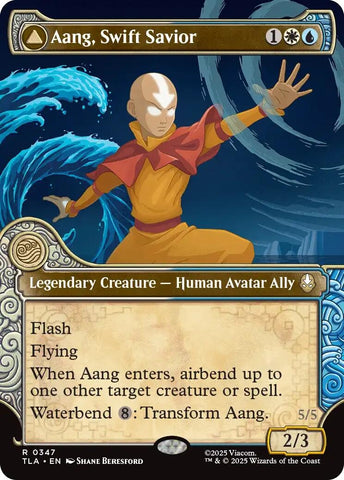 Image for Aang, Swift Savior (Showcase) (347) (Avatar: The Last Airbender) - Magic: The Gathering
