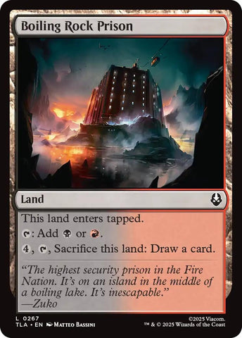 Image for Boiling Rock Prison (267) (Avatar: The Last Airbender) - Magic: The Gathering