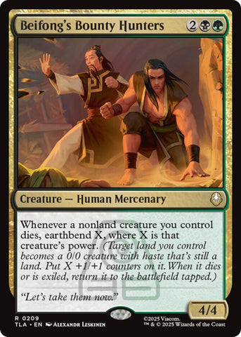 Image for Beifong's Bounty Hunters (209) (Avatar: The Last Airbender) - Magic: The Gathering
