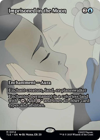 Image for Imprisoned in the Moon (Borderless) (14) (Avatar: The Last Airbender: Eternal-Legal) - Magic: The Gathering