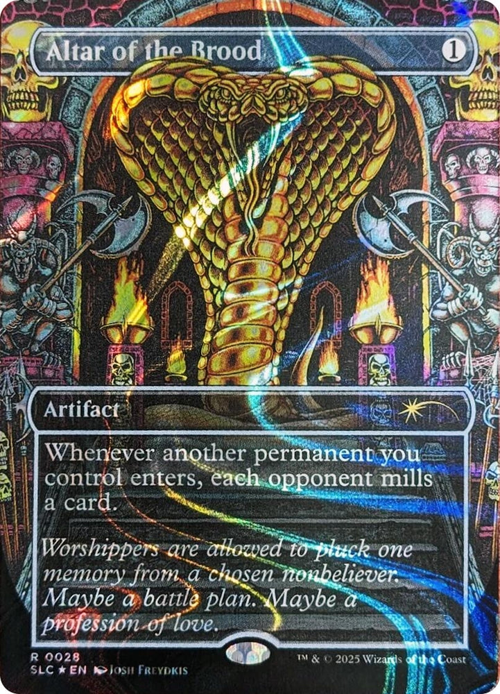 Image for Altar of the Brood (Halo Foil) (28) - Magic: The Gathering
