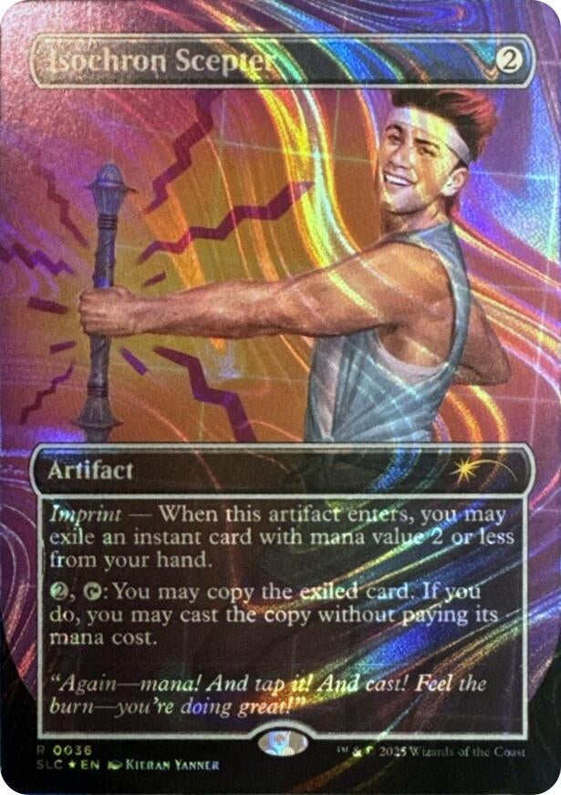 Image for Isochron Scepter (Halo Foil) (36) - Magic: The Gathering