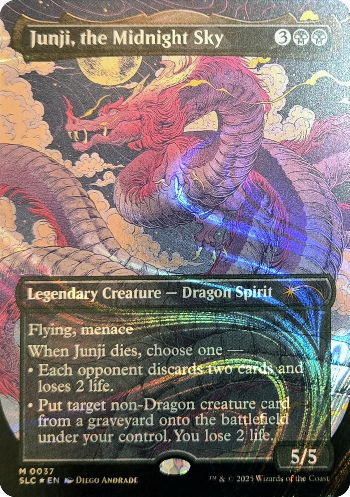 Image for Junji, the Midnight Sky (Halo Foil) (37) - Magic: The Gathering