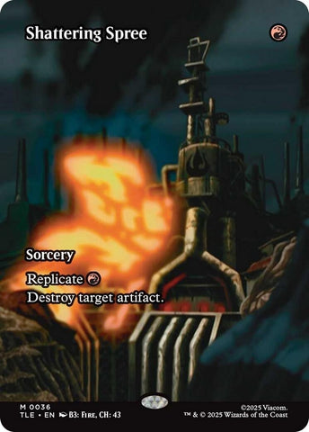 Image for Shattering Spree (Borderless) (36) (Avatar: The Last Airbender: Eternal-Legal) - Magic: The Gathering