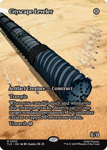 Image for Cityscape Leveler (Borderless) (53) (Avatar: The Last Airbender: Eternal-Legal) - Magic: The Gathering