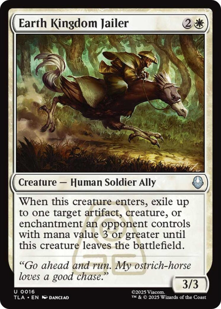 Image for Earth Kingdom Jailer (16) (Avatar: The Last Airbender) - Magic: The Gathering