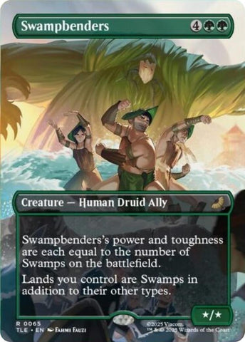 Image for Swampbenders (Borderless) (65) (Avatar: The Last Airbender: Eternal-Legal) - Magic: The Gathering
