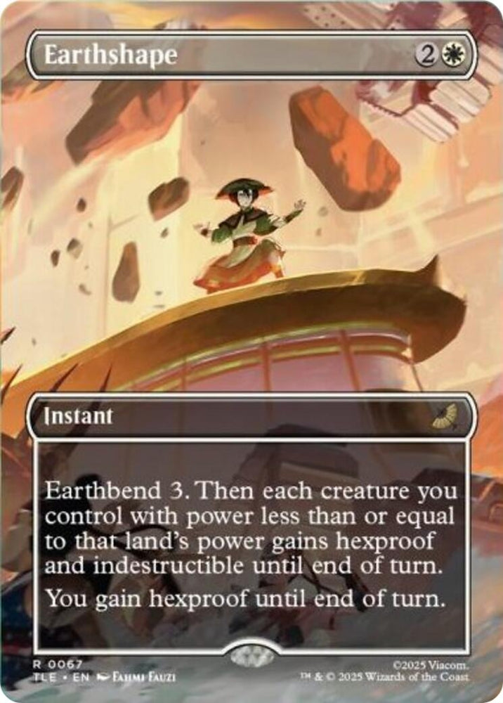 Image for Earthshape (Borderless) (67) (Avatar: The Last Airbender: Eternal-Legal) - Magic: The Gathering