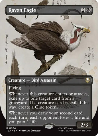 Image for Raven Eagle (Borderless) (324) (Avatar: The Last Airbender) - Magic: The Gathering