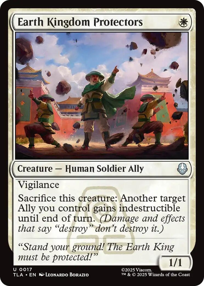 Image for Earth Kingdom Protectors (17) (Avatar: The Last Airbender) - Magic: The Gathering