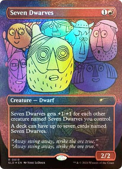Image for Seven Dwarves (0819) (819) - Magic: The Gathering
