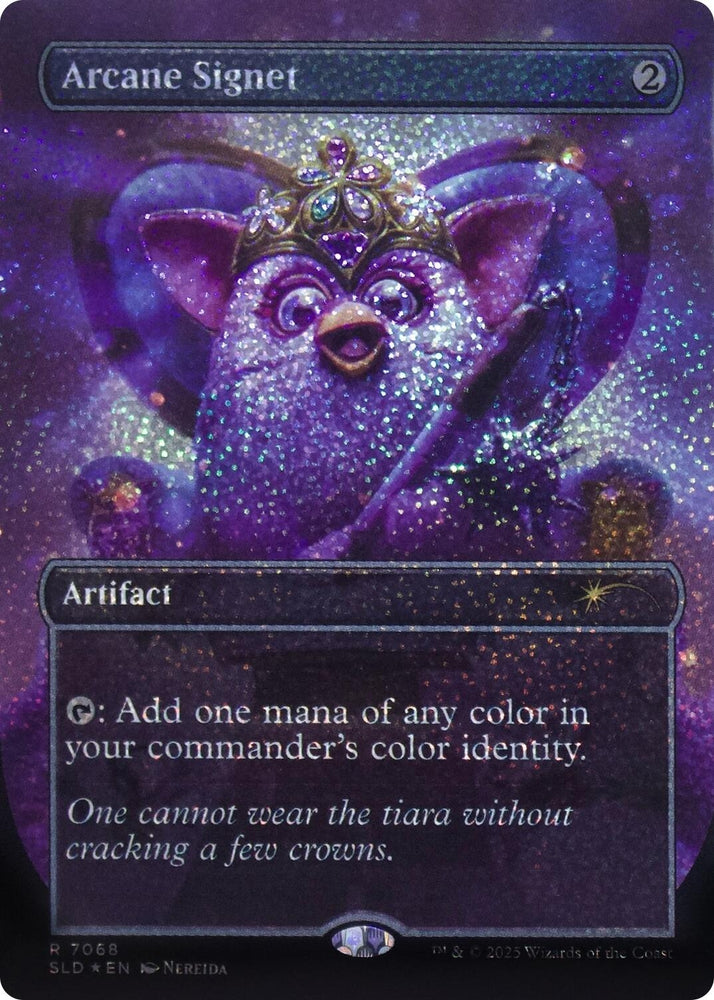 Image for Arcane Signet (7068) (Confetti Foil) (7068) - Magic: The Gathering