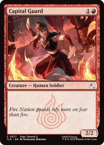 Image for Capital Guard (0277) (277) (Avatar: The Last Airbender: Eternal-Legal) - Magic: The Gathering