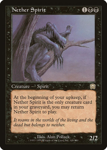 Image for Nether Spirit (149) [Mercadian Masques]