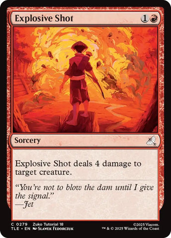 Image for Explosive Shot (0279) (279) (Avatar: The Last Airbender: Eternal-Legal) - Magic: The Gathering