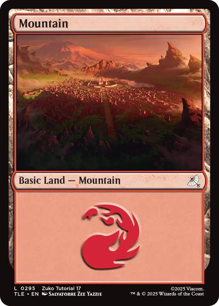 Image for Mountain (0295) (295) (Avatar: The Last Airbender: Eternal-Legal) - Magic: The Gathering