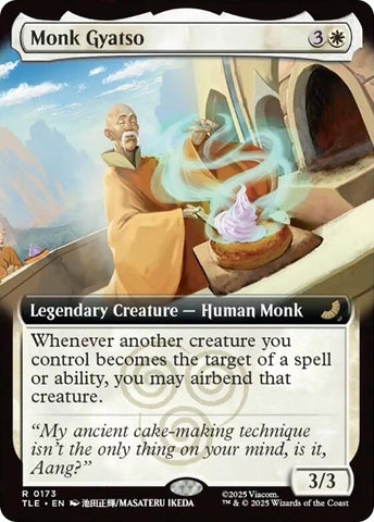 Image for Monk Gyatso (Extended Art) (173) (Avatar: The Last Airbender: Eternal-Legal) - Magic: The Gathering