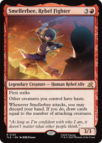 Image for Smellerbee, Rebel Fighter (125) (Avatar: The Last Airbender: Eternal-Legal) - Magic: The Gathering