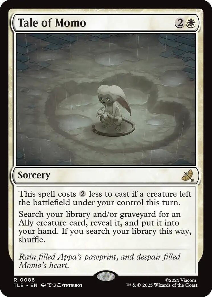 Image for Tale of Momo (86) (Avatar: The Last Airbender: Eternal-Legal) - Magic: The Gathering