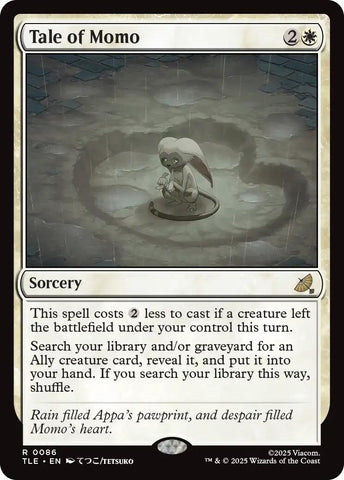 Image for Tale of Momo (86) (Avatar: The Last Airbender: Eternal-Legal) - Magic: The Gathering