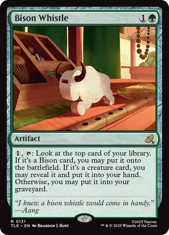 Image for Bison Whistle (131) (Avatar: The Last Airbender: Eternal-Legal) - Magic: The Gathering
