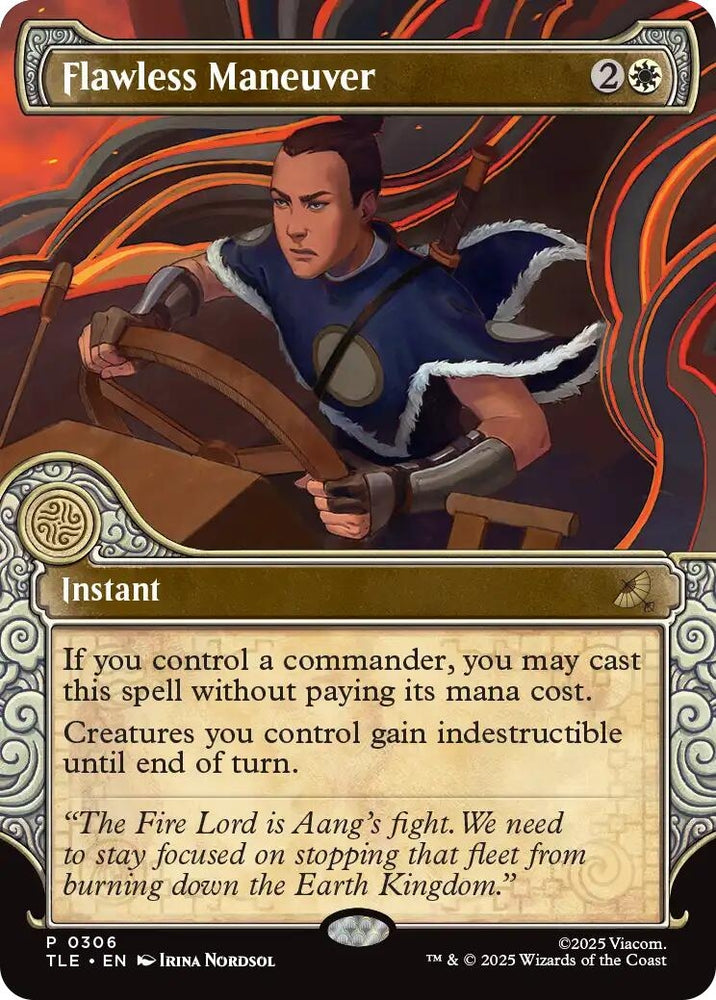 Image for Flawless Maneuver (Showcase) (306) (Avatar: The Last Airbender: Eternal-Legal) - Magic: The Gathering